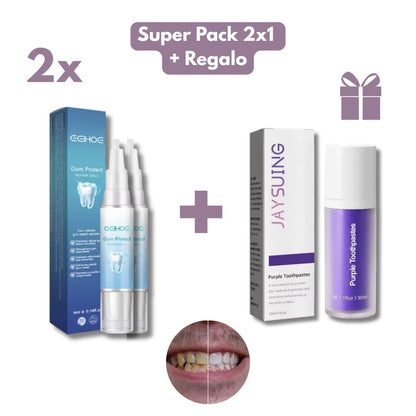 Pack Blanqueador Premium: 2 Lápices + Pasta GRATIS para una Sonrisa Más Blanca
